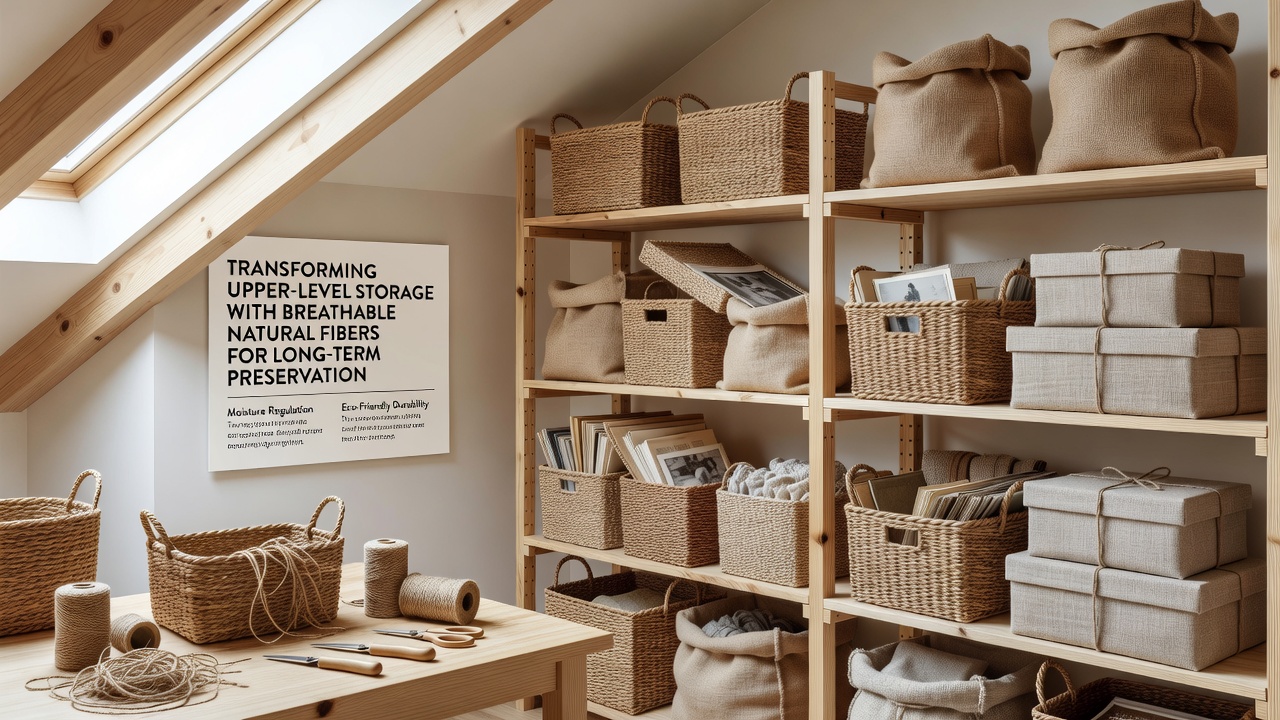 Transforming Upper-Level Storage with Breathable Natural Fibers for Long-Term Preservation